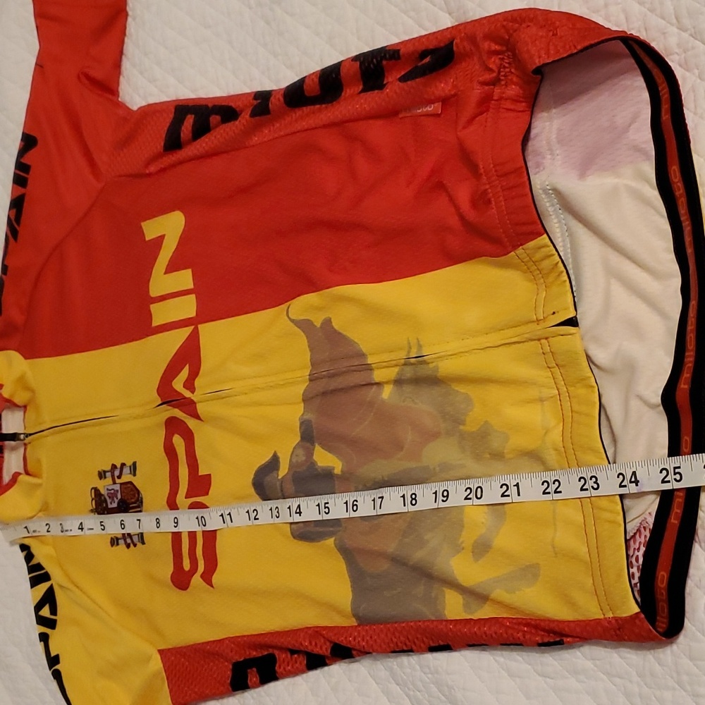💛Miloto Spain Team Men's Bicycle Jersey - Picture 14 of 14